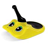 Zipfy Junior Snow Sled, Yellow, Small