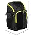 ARENA Spiky III Backpack 45 Swimming Athlete Sports Gym Rucksack Large Training Gear Equipment Swim Bag for Men and Women, 45 Liters, Dark Smoke/Neon Yellow