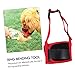 BESPORTBLE 1pc Adjustable Pet Dog Muzzle -Biting Mask for Dogs Lightweight Prevents Barking Easy to Suitable for Outdoor Use