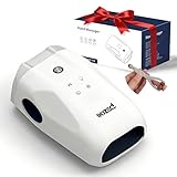 PEZCHI,Hand Massager with Heat and Compression for Arthritis and Carpal Tunnel, Finger,Palm and Wrist Massage,Hand Relief,5 Pressure Levels 5 Modes,Relaxation at Officer,Gifts for Men,Women and Mom