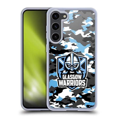 Funda Glasgow Warriors logotipo camuflaje gel flexible para Samsung Galaxy S23+