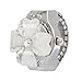 Gleader White Clover Round Dial Finger Ring Quartz Watch For Lady