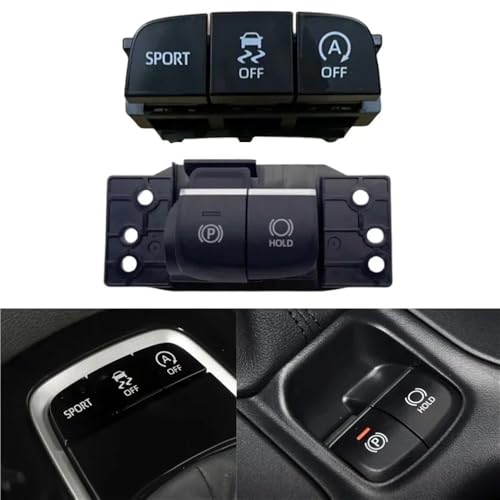 Freno de mano electrónico Toyota Corolla E210 soluciona fallos de botón de parking 4