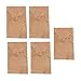 ETFBUY 20 Pcs 45x25mm Universal Saxophone Neck Cork Sax Neck Joint Cork Sheet Replacement for Alto/Soprano/Tenor Saxophone