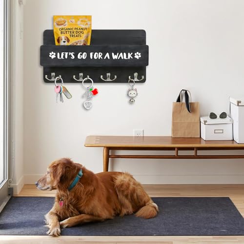 Garde-robe pour chien BAIFULAI étagère murale multifonction noir - 7