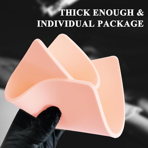 Rayyl 10pcs Fake Skin 3mm Professional Tattoo Practice Skin 6"x8" Silicone Sheets Tattoo Supplies for Beginners and Artists - Image 4