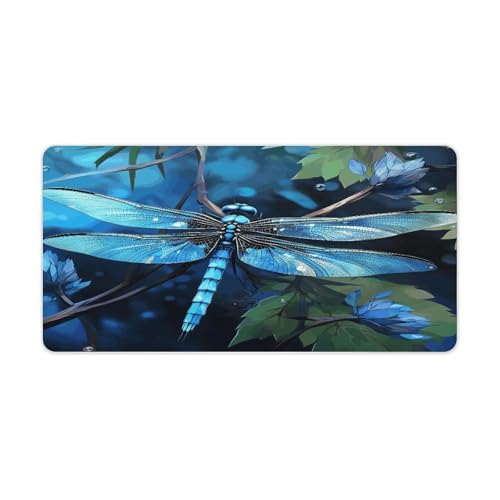 Alfombrilla de escritorio grande FekiLoot de caucho 60x30 cm