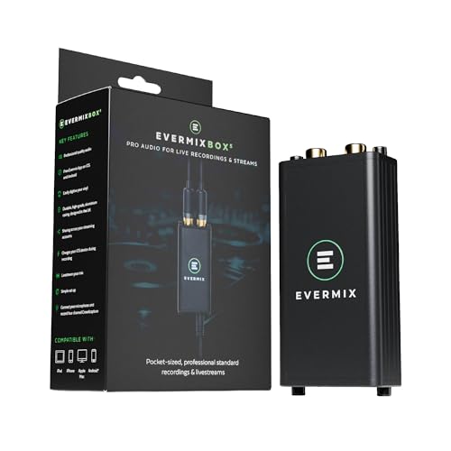 【極美品/品薄】EvermixBox5 DJ録音・配信オーディオインターフェース EMI Audio DJ機材