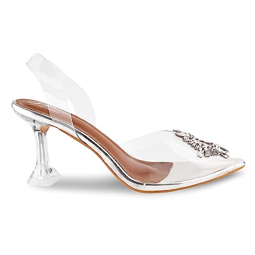 Image of JM LOOKS Women Fashion Heel Sandal Casual Comfortable Sole Fancy Design Sandals