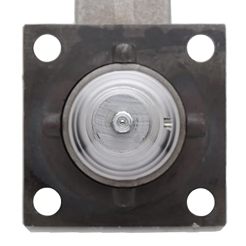 Qjz Sp504 - Trailer Spindle For 3500 Lbs Axle - #84 E-Z Lube Weld-On - Drop Style (4 In) With Brake Flange Compatible With Bearings Kit: L44649/10 & L68149/11 #TOP4