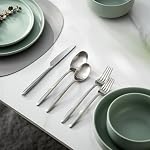 Minimalist 2.0 20-Piece Flatware Set, 18/10 Stainless Steel - Image 4