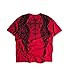 Affliction Men's Core Graphic T-Shirt, Short Sleeve Crew Neck Y2K (US, Alpha, Small, Regular, Regular, Dirty Red (Death Eyes))
