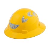UNINOVA Full Brim Hard Hat Hardhats Men ANSI Approved OSHA Cascos De Construccion Class E Hard Hat F