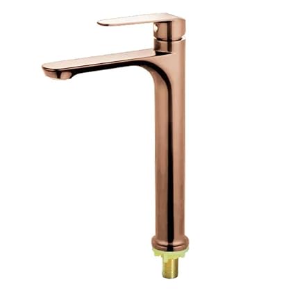 THOISEWELT Kitchen Sink Faucet Tap Sinlge Lever Wash Basin Faucet Tap Rosegold Color 12