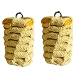 10 * 6 cm Giratorio Twista Fire Poi Head - Entertainment Fire Performer Equipo de baile Llamas Malabares Show Props