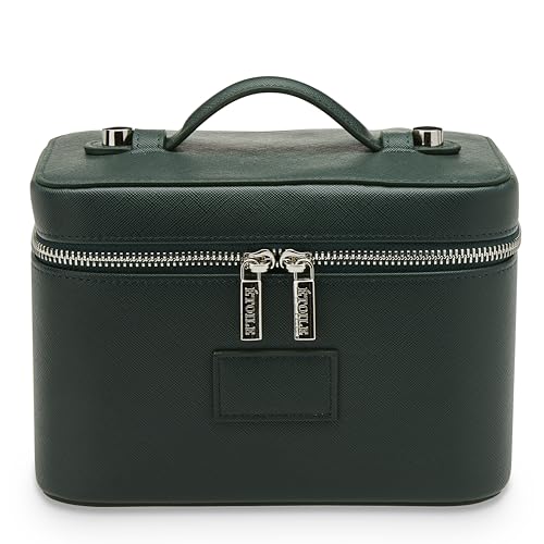 ETOILE - Mini Vanity Case Forest - Stylish Travel Makeup Bag Organizer With Removable Dividers