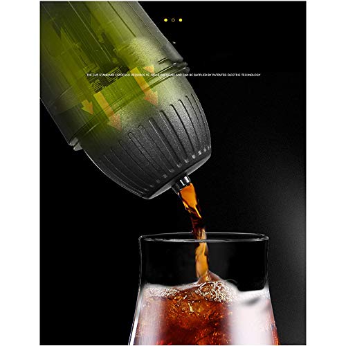 Mini Elektrische Kaffeemaschine Maschine Auto Tragbare 2 in 1 Kapsel/Boden Extraktion Espresso Kaffeepulver Maschine – Bild 7