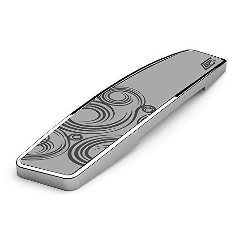 Image of GFX Car Door Edge Protector Guard Scratch (4Pcs) Mercury Ripple Silver