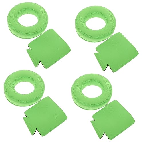 Toyvian 4juegos Flotador Portavasos De Neopreno para Bebidas Soporte Inflable para Fiesta La Piscina para Playa Lago y SPA Ligero y Reutilizable para Mantener Tus Bebidas Flote