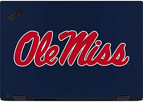 Skinit Decal Laptop Skin Compatible with Thinkpad X1 Yoga (3rd Gen 2018) - Officially Licensed College Rebels Ole Miss Design