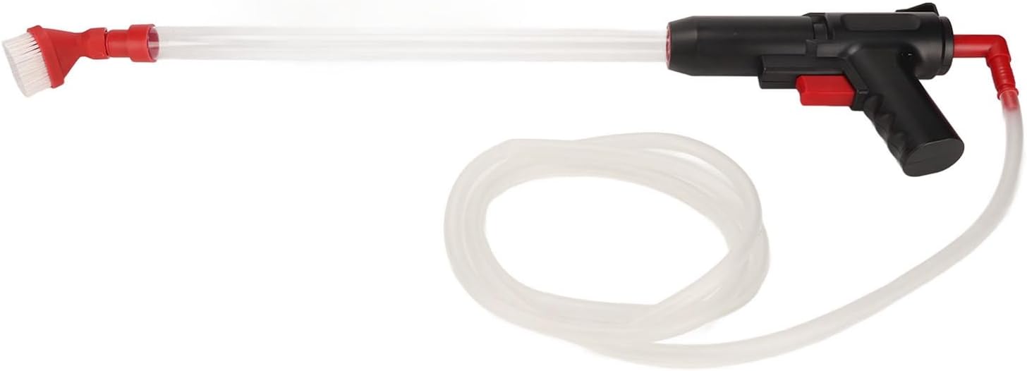 Semme Aquarium Gravel Cleaner Kit with Duck Beak Suction Port Manual Fish Siphon Vacuum Cleaner for Effortless Sand and Changer