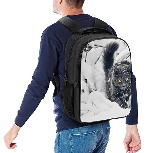 Sac à dos personnalisé chat 3D résistant pour éviter l'usure des sacs scolaires