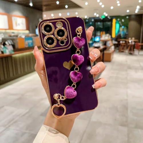Coque iPhone 11 Pro souple motif cœur violet pour sublimer vos looks