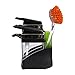 Casabella Sink Sider Duo with Sponge - (Black & Chrome Plating)