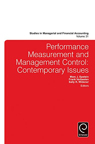 Performance Measurement and Management Control: Contemporary Issues (Studies in Managerial and Financial Accounting Book 31) (English Edition)