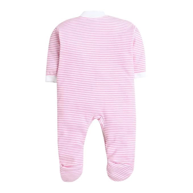 Image of DADDY - G 100% Cotton Baby Rompers Pack of 3 | Newborn Baby Sleepsuit | Full Sleeve Jumpsuit | Baby Night Suit | Infant Bodysuit for Boys & Girls | Soft Breathable Clothing