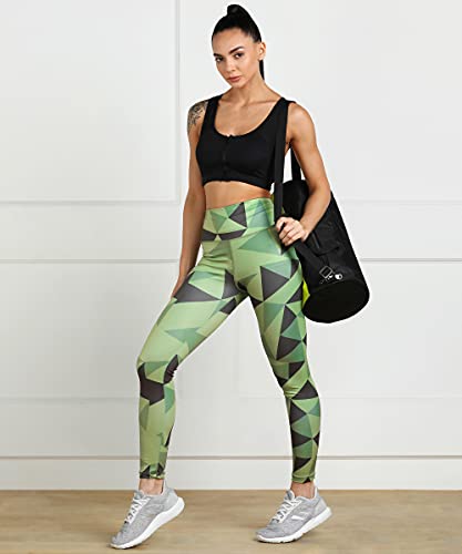 Image of Rock Paper Scissors Premium Gym wear /Active Wear Tights Strechable Leggings Yoga Pants Gym Tight Abstract Print