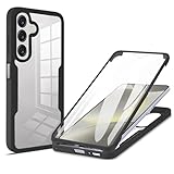 360-Grad-Schutz: Die Handyhülle für Samsung Galaxy A05S 5G besteht aus zwei Teilen, um einen vollständigen Schutz für die Vorder- und Rückseite Ihres Telefons zu bieten, sehr langlebig und umweltfreundlich. Hergestellt aus hochwertigem TPU und PC-Material, flexibel und langlebig, rutschfest, stoßfest, kratzfest, Anti-Fingerabdruck