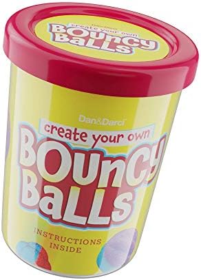 Make Your Own Bouncy Ball Kit - 12 Individual Kits - Science Party Favors - Fun DIY Arts and Crafts for Kids - STEM Projects - Cool Birthday Party Activities for Kids - Create 12 Crystal Balls 5 41Cyy6wtCiL. AC