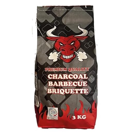 TORO - BRICCHETTE di Carbone per Barbecue, Alto Potere Calorifero, Indicate sia per Cotture Veloci sia per Cotture Lente, Sacco da 3 kg