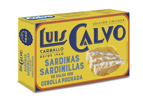 Luis Calvo Sardinillas en salsa con Cebolla pochada 85g