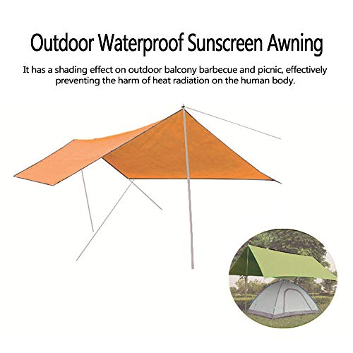 Capa protetora solar, Romacci Protetor solar de sombra ao ar livre à prova d'água Triangular UV Sun