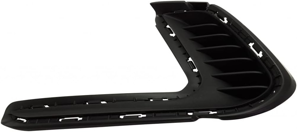 For Hyundai Elantra 2017 2018 Fog Light Trim Driver Side | Sedan | Outer | Front | Opening Cover | Black | Replacement For 86563F3000 | HY1038125