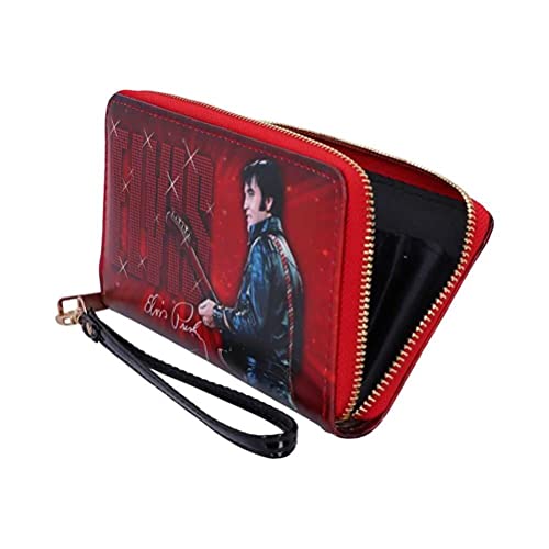 Nemesis Now Elvis 68 Performance Red Womens Borsa