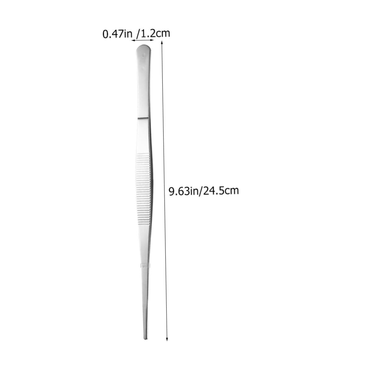 Levemolo 5Pcs Planting Tweezers Set Metal Garden Repair Clips with Anti Scald Cup Tongs 16cm to 30cm Lengths Ideal for Potted Plants and Feeding Tasks