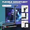 FIFINE Microphone Arm Stand, Boom Arm Stand with Desk Mount Clamp, Screw Adapter, Cable Management, Suspension Scissor Mic Stand for Boom Stick Microphone, for Podcast Streaming Gaming Studio-BM88 #4