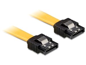 Delock SATA 6 GB/S Kabel 50 cm gelb