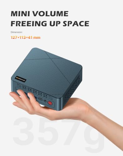 Image of BOSGAME E2 Plus Mini PC AMD Ryzen 5 3501U 8GB RAM 256GB SSD (Pack of 2)