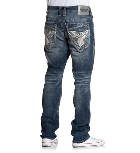 American Fighter Men's Denim Jean Defender Ally Inseam 34"2