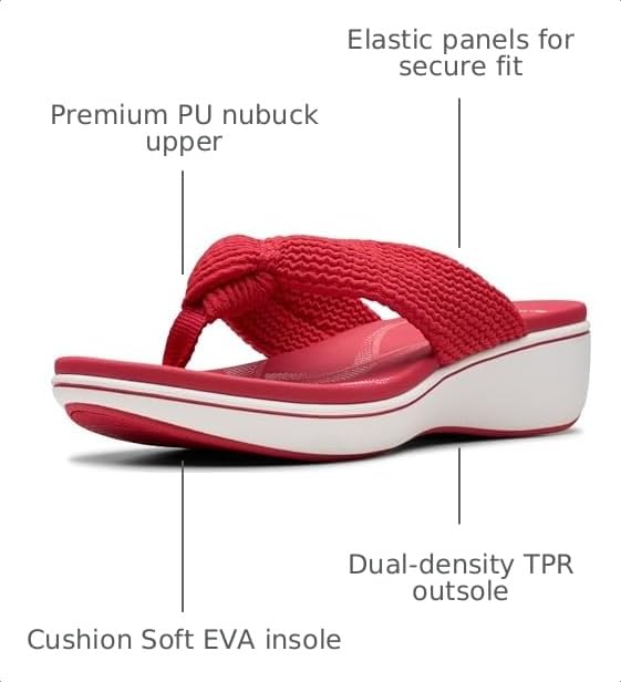 Image of Clarks Women's BreezeRae Erin Cloudsteppers Flat Sandal