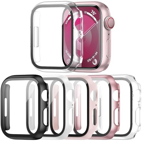 apple watch series 7 41mm case with screen protector