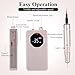 Professional Electric Nail Drill Machine, Portable Rechargeable 35000RPM Nail Filer Electric for Acrylic Nails, Manicure Pedicure Polishing Shape Tools for Home Use and Salon