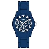 Guess funfetti Womens Analog Quartz Watch with Silicone Bracelet W0944L5