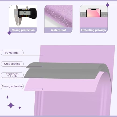 Image of Fuxury 250 Pack 24x36 inch Extra Large Poly Mailers Bulk,Heavy Duty XXL Mailing Envelopes for Clothing,Strong Adhesive Self Seal Big Poly Shipping Bags for Postage Return Books Small Business(Purple)