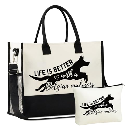 Bolsa tote de lona grande capacidad miniatura 1