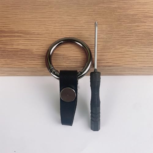Porte-clés pour A3 A4 A6 RS3 en fibre de carbone ABS | Accessoire automobile élégant et rigide